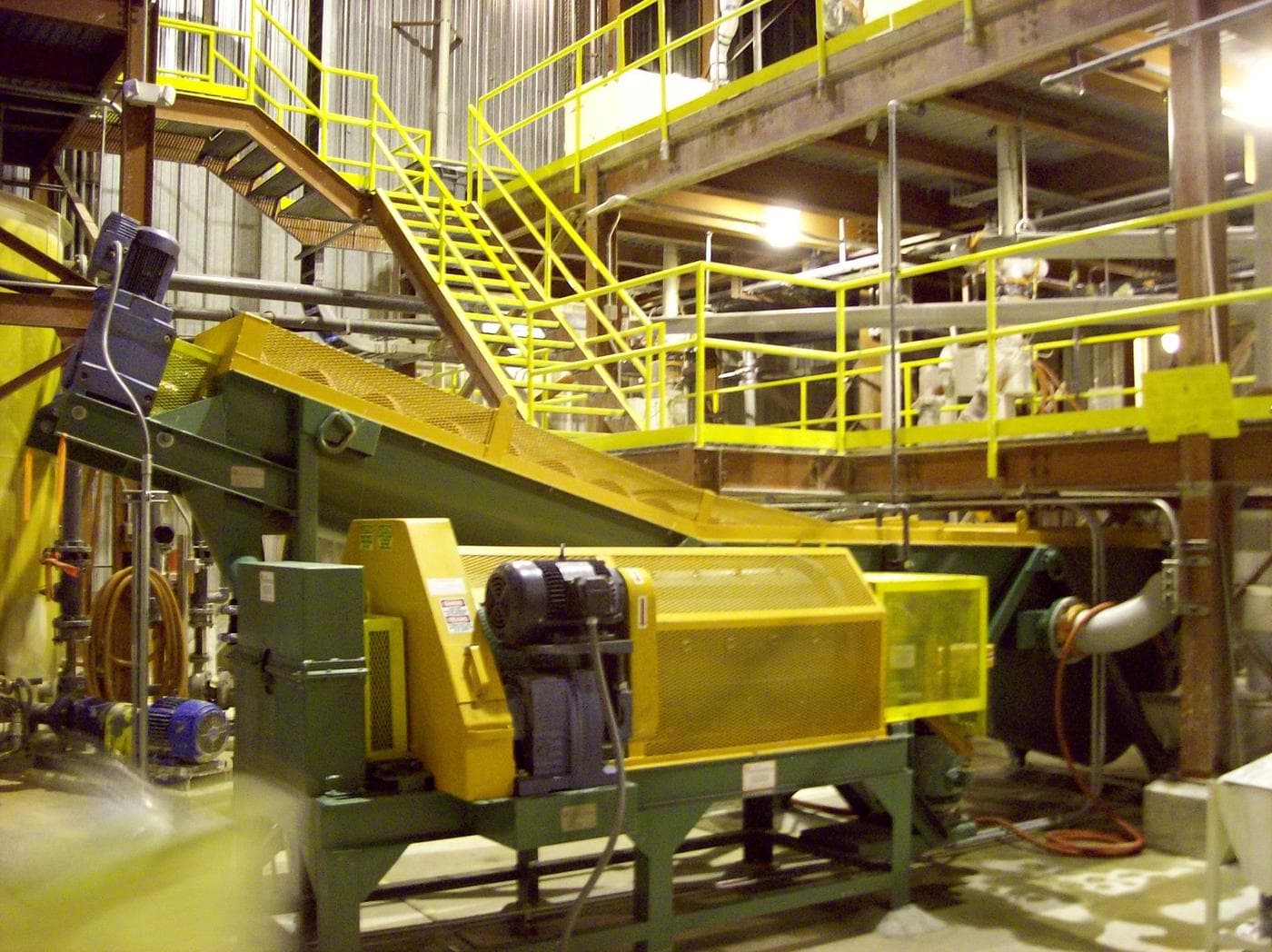 Custom grinding mill installation