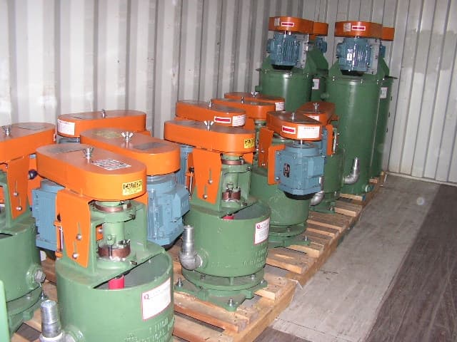 Sand pumps and conditioner tanks