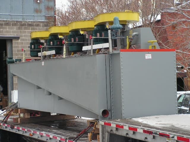 T-BR flotation unit on flatbed